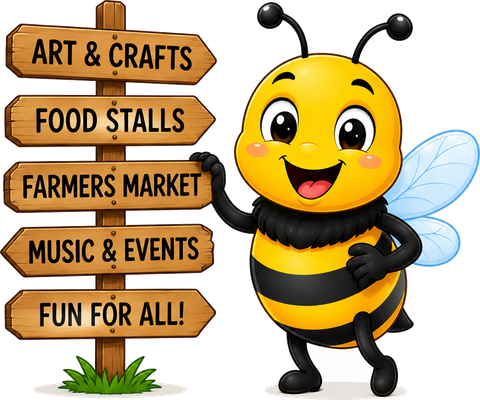 Buzz the bee, exploring South Africa's markets